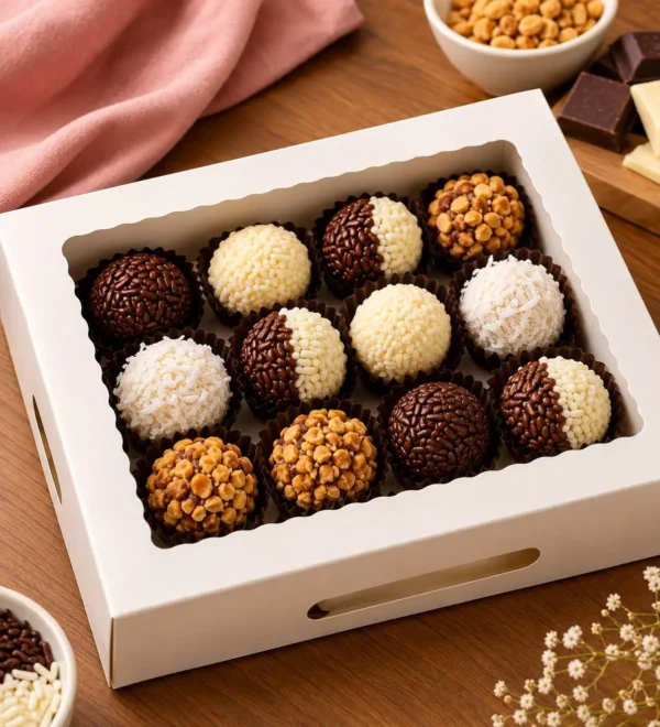 Box Brigadeiro 12 unidades