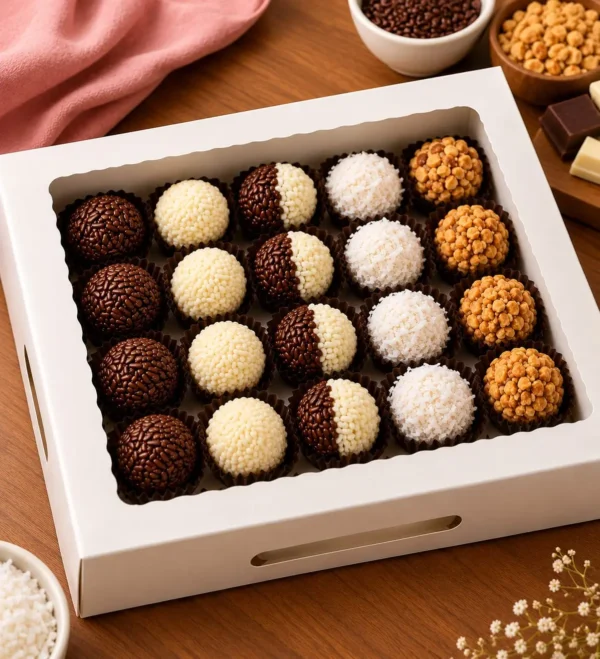 Box Brigadeiro 24 unidades